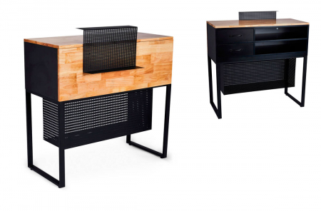 Mueble de recepción minimalista