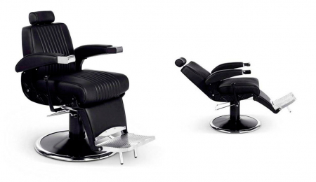 sillón para barberías estilo clásico